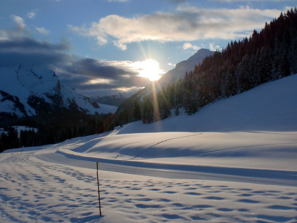 La Montée de la Rouge du Lachat