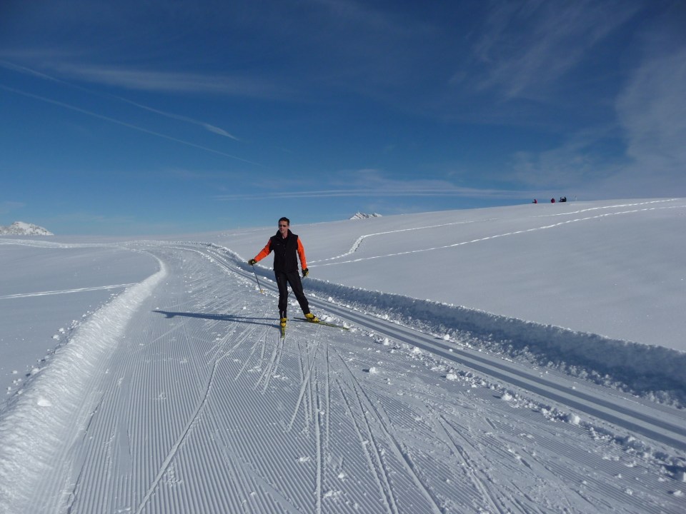 Skating sur le plateau de Beauregard