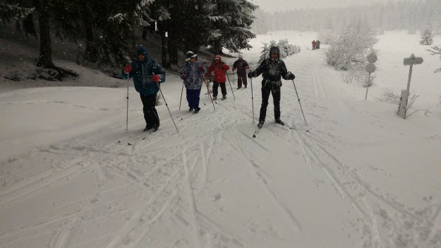 Neige sur les crulets