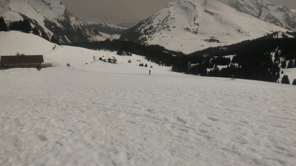 Grand foehn au pays du Mont Blanc et vent chaud sur le plateau de Beauregard.