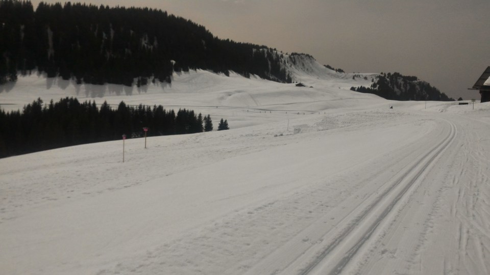Grand foehn au pays du Mont Blanc et vent chaud sur le plateau de Beauregard.