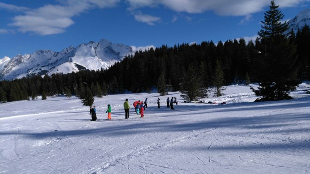 Ski de fond dans les Crulets