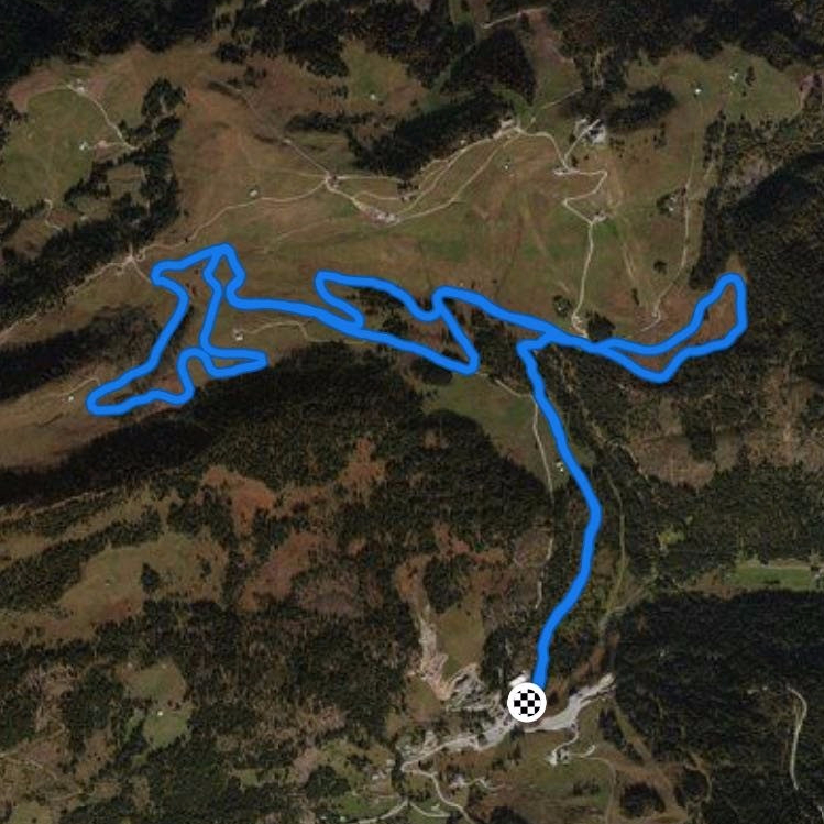 tracé provisoire à 09,09 km.