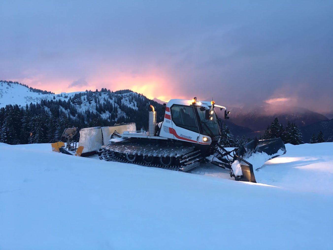 Dameuse sur le plateau de Beauregard